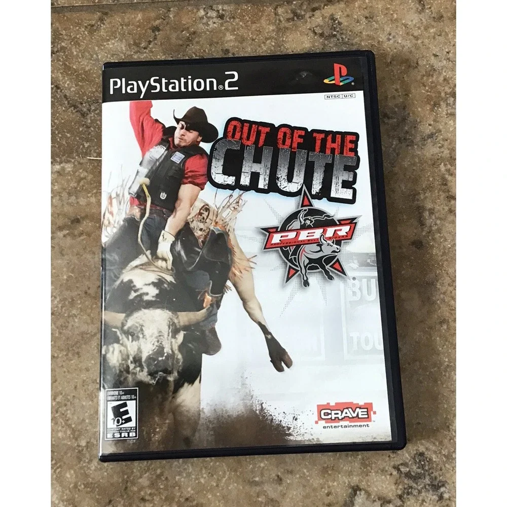 PBR Out of the Chute (Playstation 2) With Manuel
